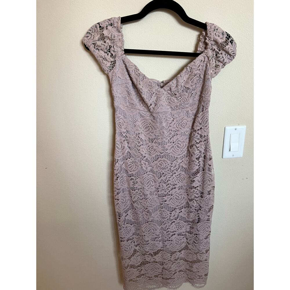 Express Floral Lace Dress
